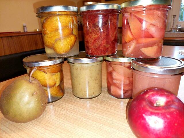 Bunte Vielfalt im Glas erfreut in der kalten Jahreszeit | Foto: Barbara Strasser