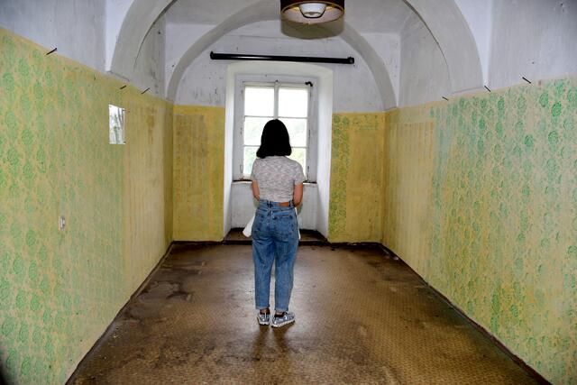 Die Münzbacher Bürger Bewegung lud in das Klostergemäuer und lud zum Gedankenaustausch: Thema Zukunft des ehemaligen Dominikanerklosters.   | Foto: Robert Zinterhof