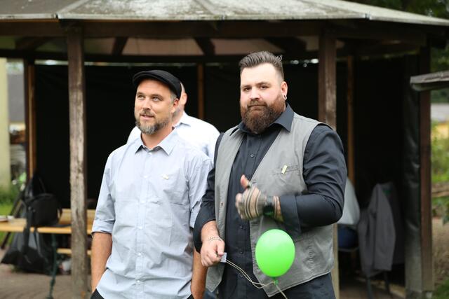 In guten Händen ist die Lebenshilfe St.Georgen bei ihren Chefs Christoph Tremetzberger und Dominik Maier. | Foto: Eckhart Herbe