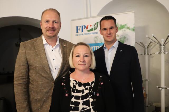Markus Leinfellner, Karin Kurzmann und Stefan Hermann | Foto: Edith Ertl