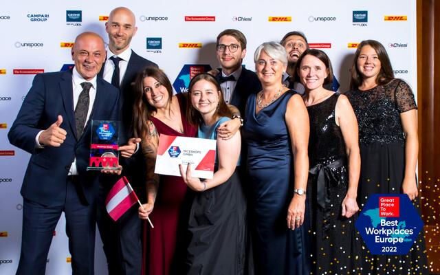 Die Niceshops GmbH ist europaweit bei Arbeitnehmerinnen und Arbeitnehmern eine der begehrtesten Adressen. | Foto: Niceshops