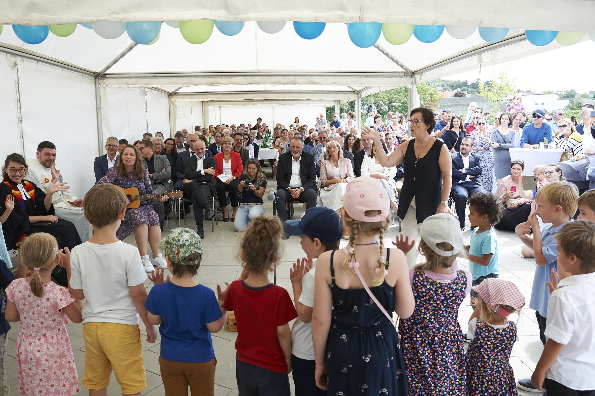 Neusiedl am See: Kindergarten „Storchennest“ feierlich eröffnet