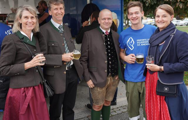 Evelin, Roman, Siegfried, Jakob und Herta Quendler. | Foto: erwin-s