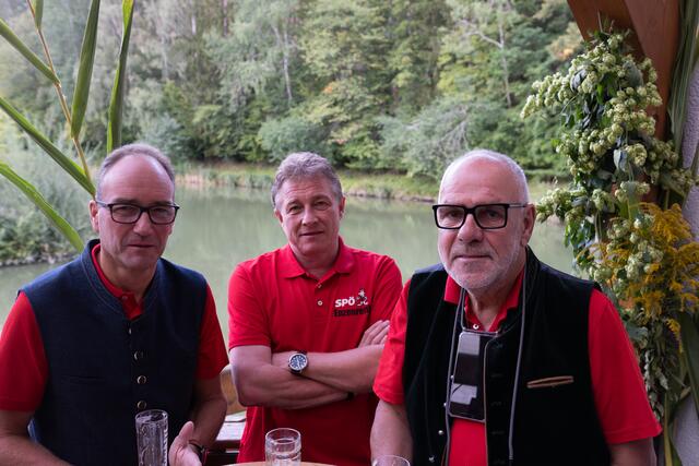Dirk Rath, Andreas Hostel und Franz Antoni.