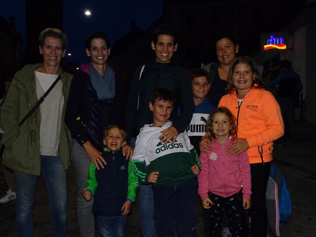 Sonja Fischer, Christina Urferer-Haigl, Johannes Haigl, Kartrin Urferer, Leonhard Urferer, Moritz Urferer, Doris Riess-Leichtfried, Elena Riess und Julia Riess | Foto: Simon Glösl