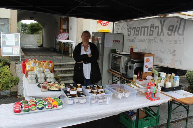 Auch die Krämerei Hoheneich von Familie Fischer-Mayer war mit einem netten Stand mit regionalen Produkten vertreten.