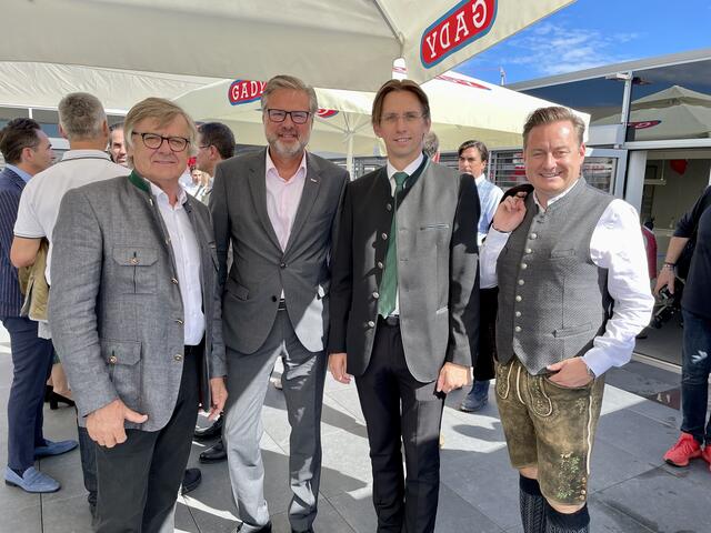 Auch die geballte Power der WKO war beim Wirtschaftsgespräch zum 111. Gady Markt anzutreffen. | Foto: B. Gady