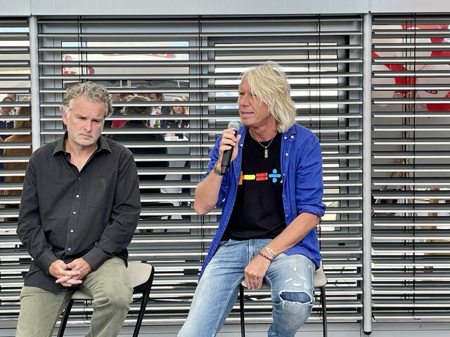 Ewald Tatar apellierte an die Bundesregierung endlich auf den Überweisungsknoph zu drücken für die ausstehenden Unterstützungen. | Foto: B. Gady