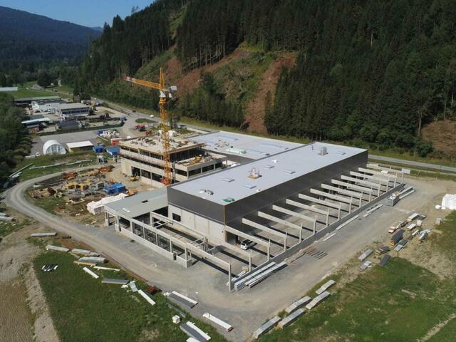 Die neue Planfactory in Murau nimmt Formen an. | Foto: Planlicht