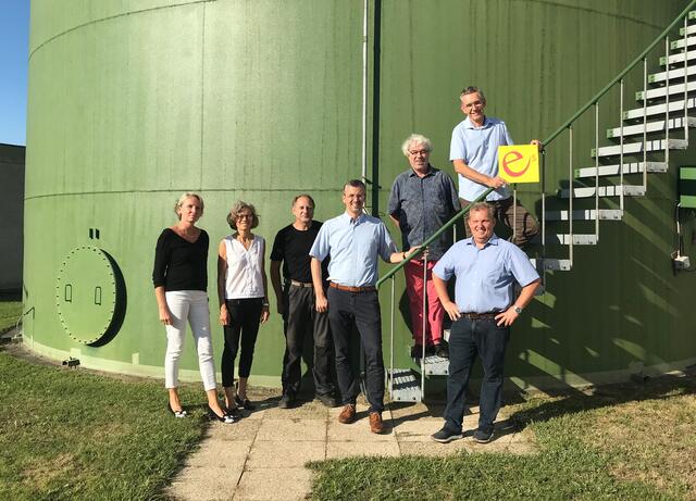 Das e5 Team besichtigte kürzlich die Kläranlage. | Foto: e5 Team
