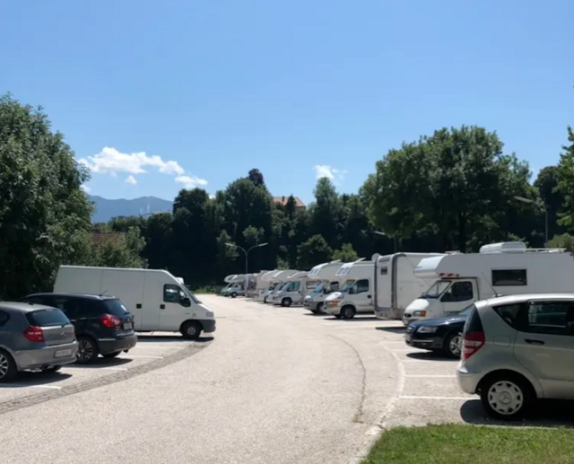 Am "WillroiderParkplatz" 180 Stellplätze mit PVDach geplant Villach