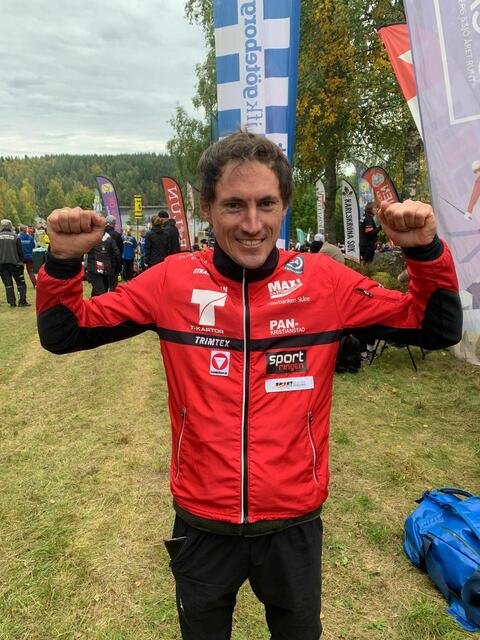 Gernot Ymsén freute sich über den 8. Platz bei den Schwedischen Meisterschaften. | Foto: Ymsén