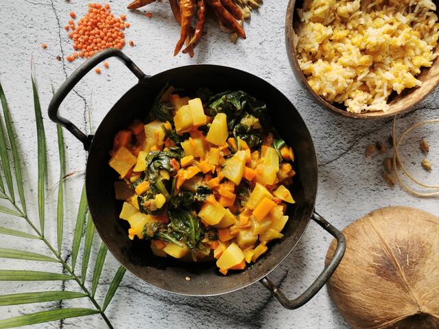 Spinat-Rettichcurry | Foto: Katrin Ebetshuber