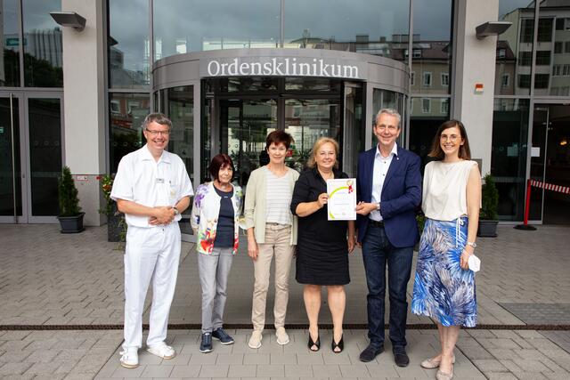 Ordensklinikum Linz erneut als Selbsthilfefreundliches Krankenhaus ausgezeichnet | Foto: Ordensklinikum Linz