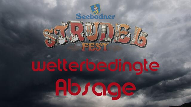 Auch 2022 kein Strudelfest | Foto: Seeboden