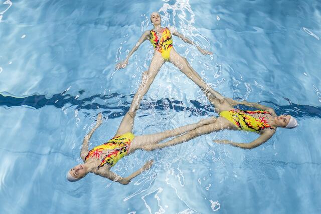 Die Wiener Sportstars 2022 wurden verliehen. Unter anderem wurden die Alexandri-Schwestern für Ihre Erfolge im Synchronschwimmen ausgezeichnet. | Foto: News Gergely Stefan Auftrag / Verlagsgruppe News / picturedesk.com