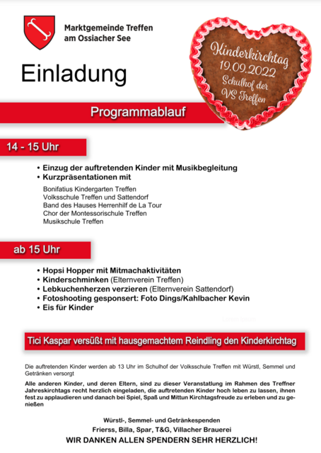 Foto: Marktgemeinde Treffen am Ossiacher See/freepik
