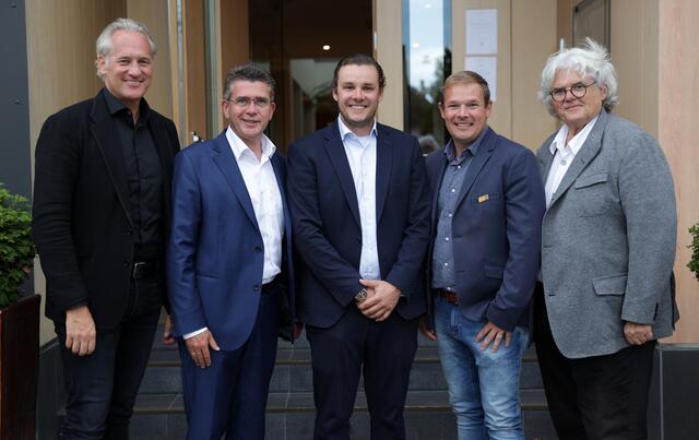 Ohneberg, Eisenschenk, Leitge, Henneis und Beinhardt. | Foto: Gepa-Pictures