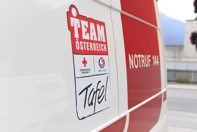 "Geben statt Verschwenden": Tag der offenen Tür bei der Team Österreich Tafel. | Foto: Rotes Kreuz Bezirksstelle Landeck