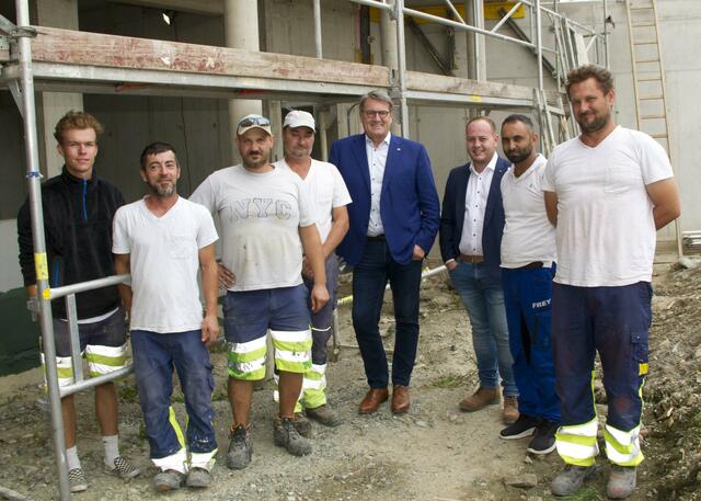 Kompetente und verlässliche Mitarbeiter der Baufirma Terrag Asdag.