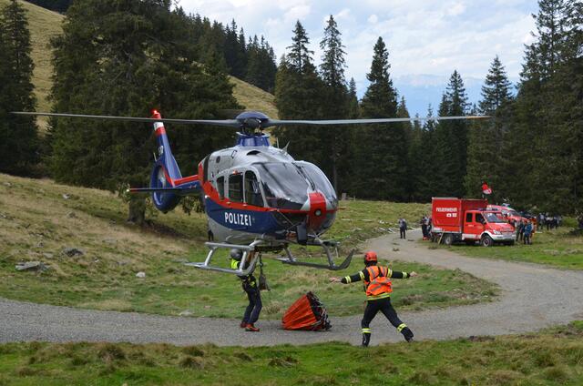 Fachexkursion zum Thema Waldbrandbekämpfung und Risikoabschätzung in Sankt Stefan/Lobming. | Foto: WAFO