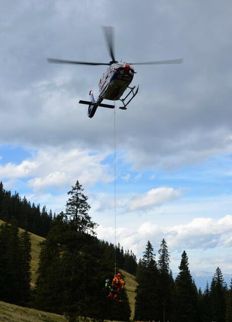 Fachexkursion zum Thema Waldbrandbekämpfung und Risikoabschätzung in Sankt Stefan/Lobming. | Foto: WAFO