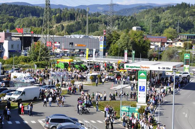 Schon im Vorjahr war beim großen Lagerhausfest in Voitsberg sehr viel los. | Foto: Lagerhaus Graz-Land