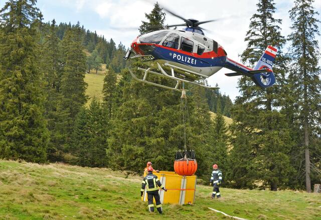 Fachexkursion zum Thema Waldbrandbekämpfung und Risikoabschätzung in Sankt Stefan/Lobming. | Foto: WAFO