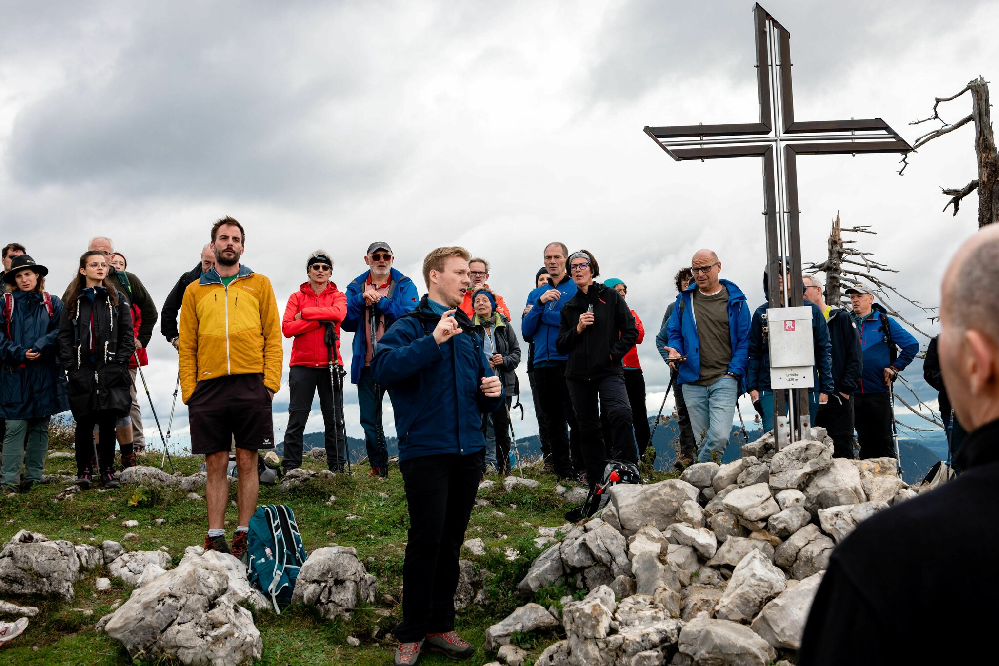 Gipfelklaenge Musiker ließen die Gipfel der Ybbstaler Alpen erklingen