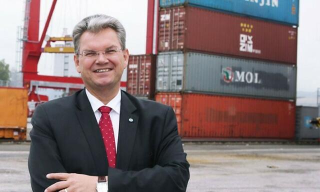 Hafendirektor Harald Kronsteiner sieht großes Potenzial im "Projekt Neuland". | Foto: Donaulager Logistics