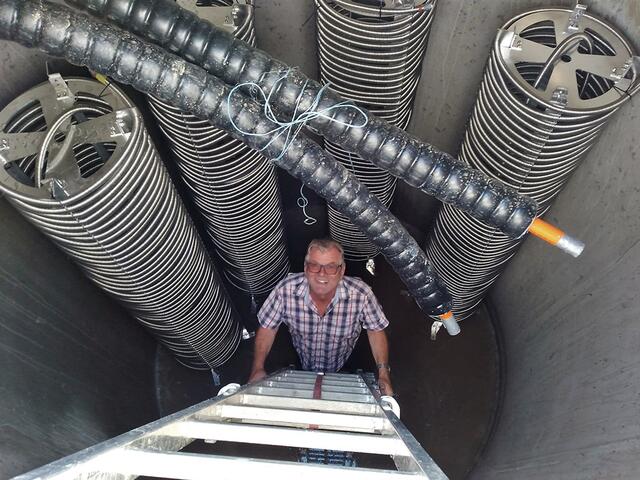 Energiepionier "in Action": Rudi Weimann wurde mit der Goldenen Ehrenmedaille ausgezeichnet | Foto: Weimann