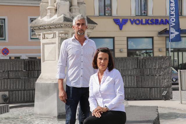 Obmann Richard Reiter und Obmann Stellvertreterin freuen sich auf viele Besucher bei den Gföhler Hausmessen. | Foto: Ines Androsevic