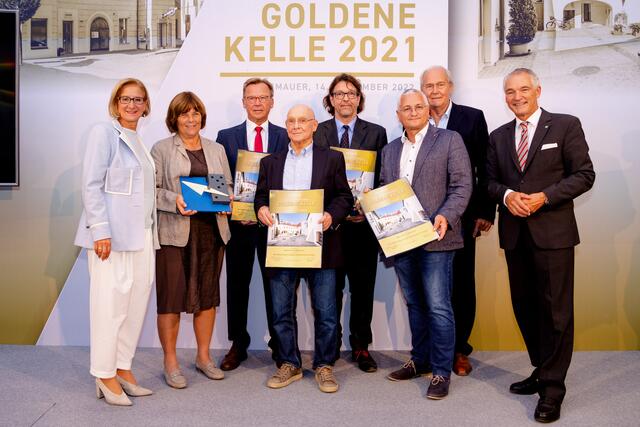 Die "Goldene Kelle" wird für herausragende Bauprojekte verliehen. | Foto: Wolfgang Spekner
