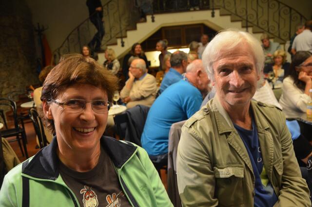 Angela Mosser und Sepp Funder