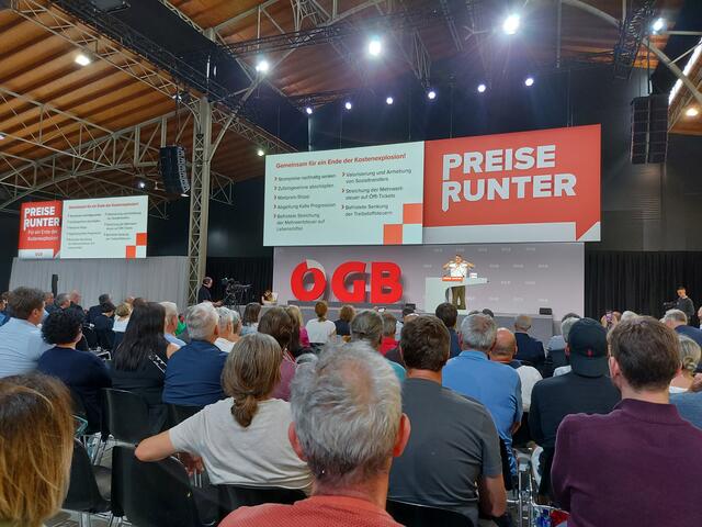 Der Österreichische Gewerkschaftsbund organisiert am 17. September eine Demonstration gegen Preissteigerungen | Foto: ÖGB
