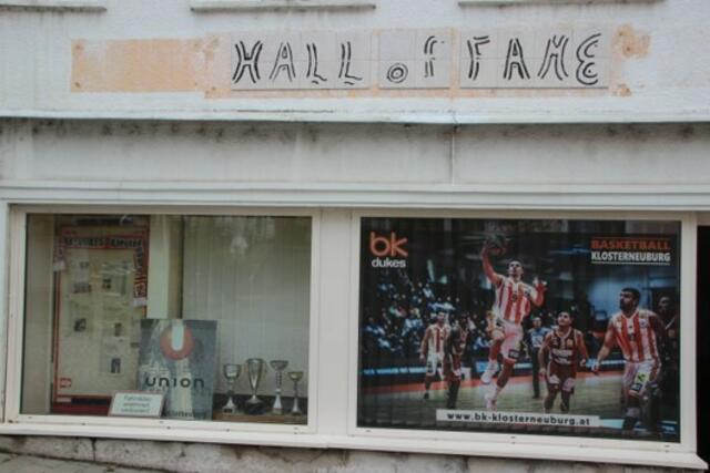 Sonderausstellung zur Geschichte der BK Dukes in der "Hall of Fame" | Foto: Peter Lachnit