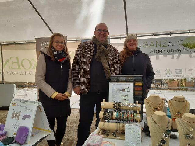 WOW Obmann Sebastian Lux besuchte alle Stände.