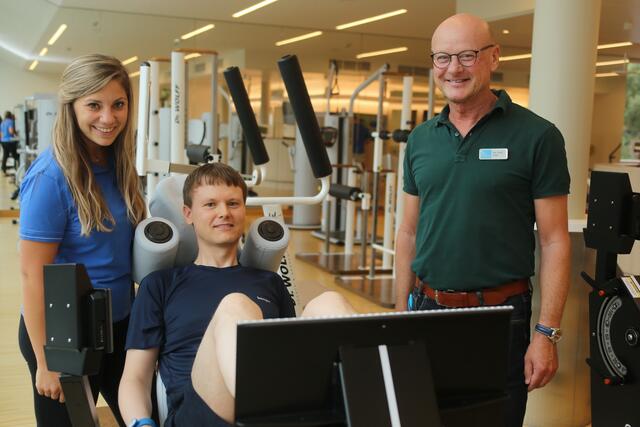 Bei einem Gesundheitstag zum Jubiläum konnten die Gäste kostenlos ein Probetraining absolvieren. | Foto: schmidbauer