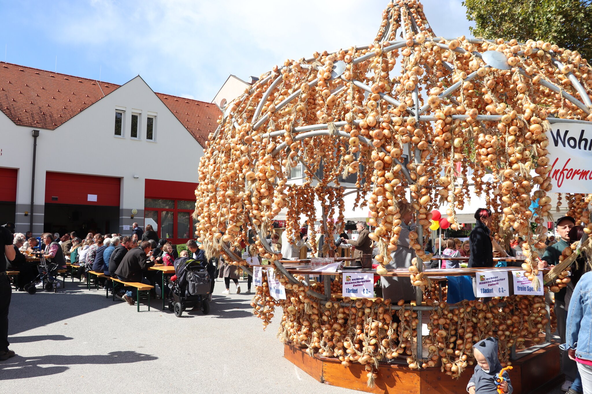 In Riedlingsdorf wurde wieder gefeiert!: Ein Fest rund um die Zwiebel ...