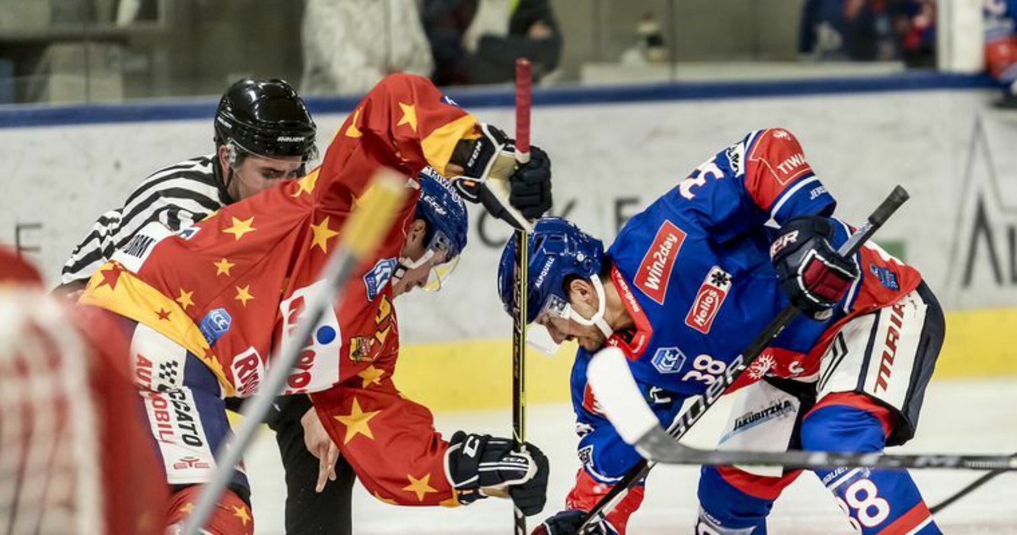 Trikot Ice Hockey Eis Sterben Haie Innsbruck Größe XL