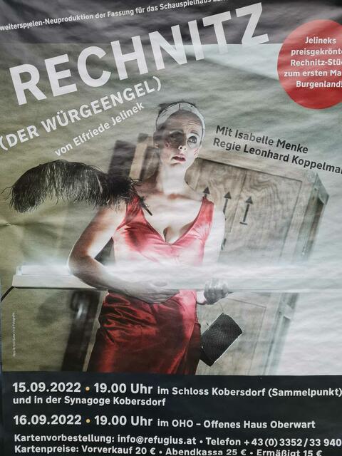Plakat für "Rechnitz" | Foto: Otto Krcal