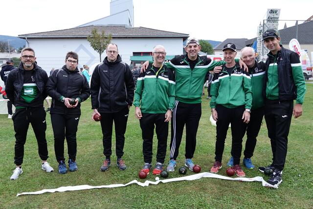 Lebenshilfe Wolfsberg mit Boccia, Walter Kienleitner und Hannes Zechner. | Foto: erwin-s