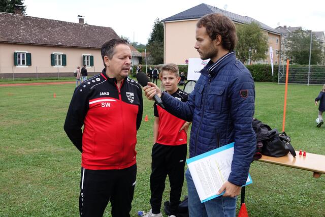 Stefan und Niklas Weiberger, Moderator Christian Wasner. | Foto: erwin-s