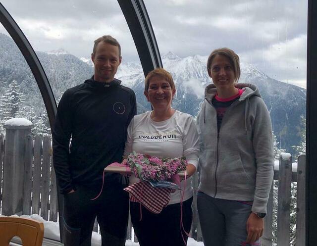 Thomas und Bea Marth mit Gabi Schmid 
