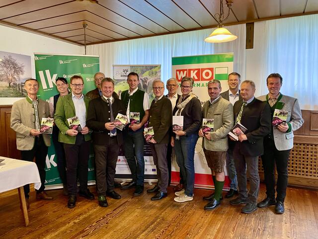 Ein Gemeinschaftsprojekt: Landmarkt, Landwirtschafts- und Wirtschaftskammer zeichnen für das "Ennstal Rind" verantwortlich. | Foto: Schneeberger