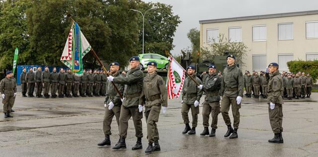 Das Versorgungsregiment 1 wurde offiziell 1957 ins Leben gerufen. Seit 2006 ist es in Gratkorn stationiert. | Foto: Werner Gasser