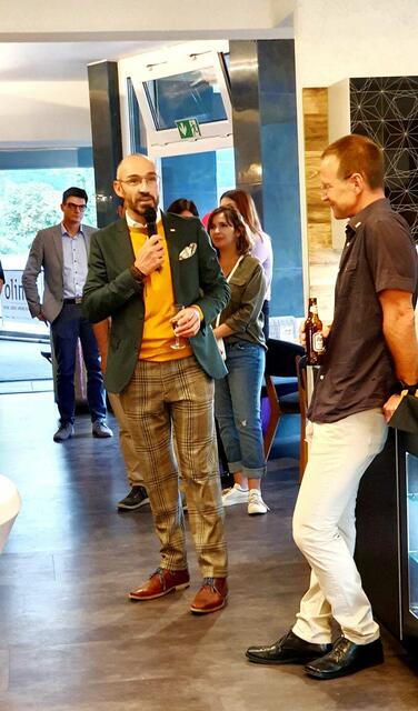 BNI GF Enrico Maggi bedankte sich für einen tollen Abend | Foto: BNI