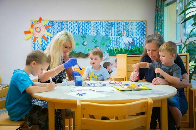 Unverzichtbar für die Steiermark: Gut organisierte Kinderbetreuung. | Foto: Foto Freisinger