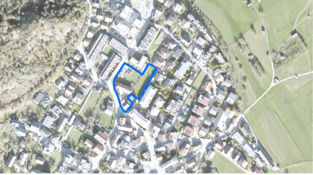 Die geplante NHT-Wohnanlage am Lötzweg in Landeck-Perjen. | Foto: Stadtgemeinde Landeck