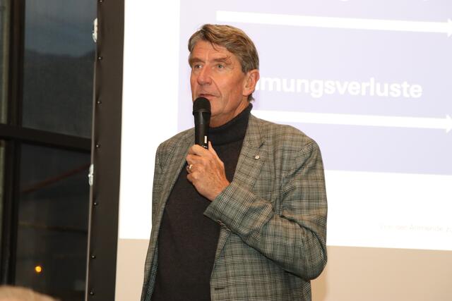 Vortrag zur Bodenspekulation im Land.